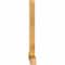 Ekena Millwork Portland Rough Sawn Timber Gable Bracket, Western Red Cedar, 84"W x 45"H x 4"D x 4"F, 13/12 Pitch GBW084X45X0404POR00RWR - alternate 2
